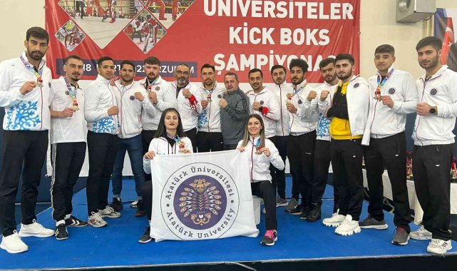 Atatürk Üniversitesi sportif başarılarına bir yenisini daha ekledi