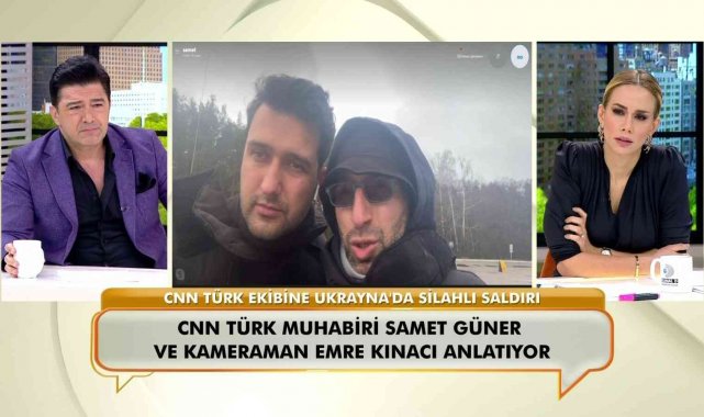 Ateş hattında kalan muhabir ve kameraman o anları anlattı