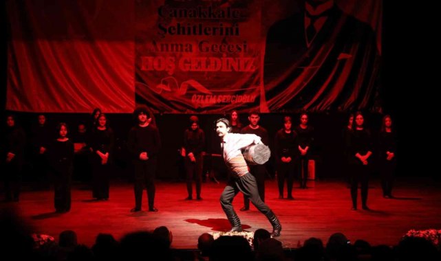 Aydın'da, Çanakkale Zaferi sahnelendi