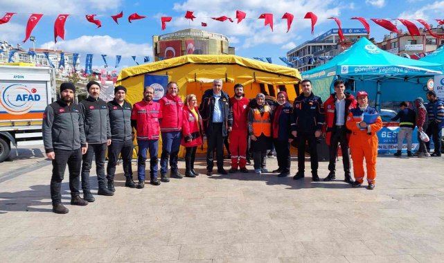 Aydın&#039;da depreme dikkat çekildi