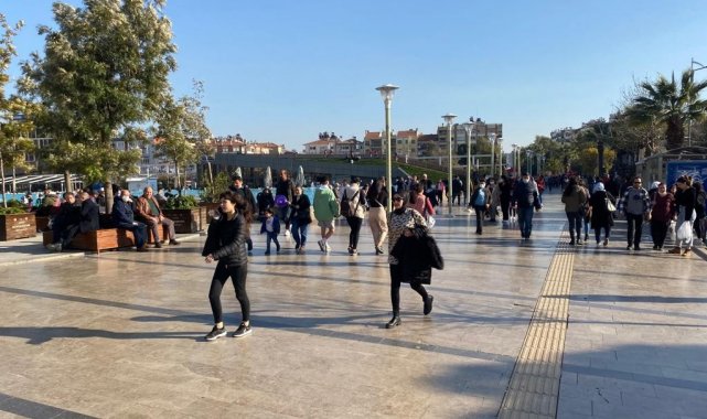 Aydın'da hava sıcaklığı mevsim normallerinin üstüne çıkacak