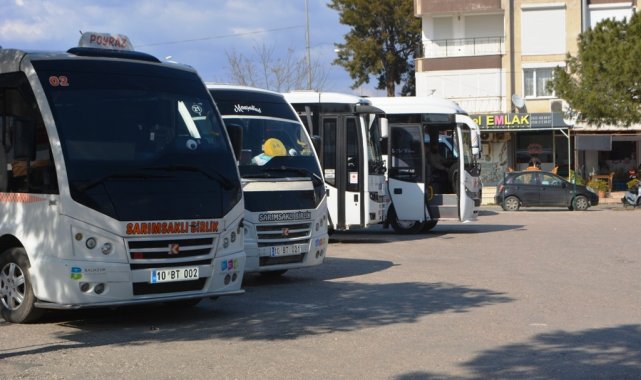 Ayvalık'ta dolmuş fiyatlarına yüzde 33 zam yapıldı