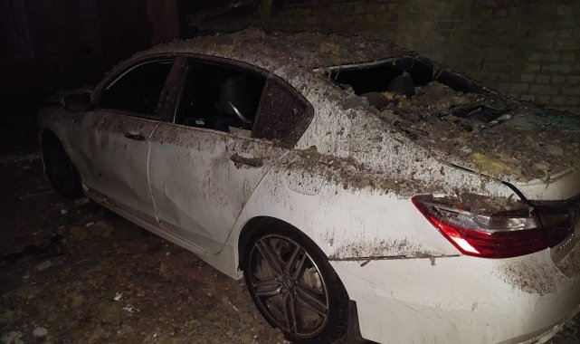 Azerbaycan'ın Harkov Fahri Konsolosluğu binasına hava saldırısı düzenlendi