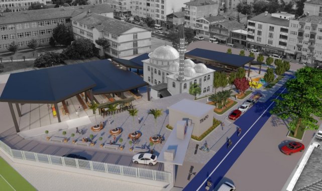 Bafra&#039;da küçük pazar yeri inşaatının yüzde 80&#039;i tamamlandı