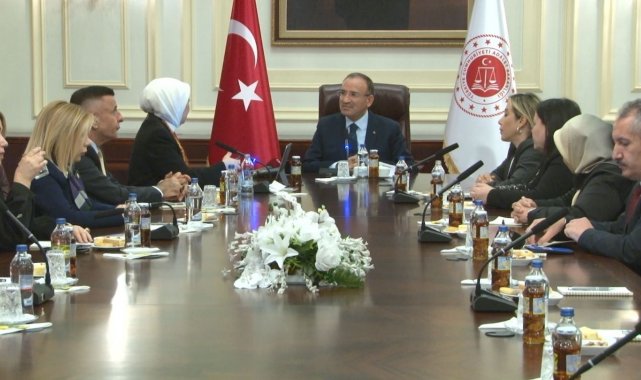 Bakan Bozdağ, TBMM Kadına Yönelik Şiddetin Araştırılması Komisyonu üyelerini kabul etti