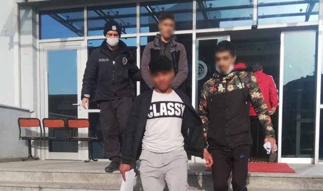 Bakkal hırsızları aynı gün yakalanarak tutuklandı