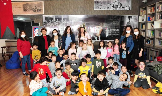 Balçovalı çocuklara Kütüphane Haftasında eğlenceli etkinlik