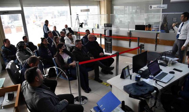 Balıkesir Büyükşehir, şoförlerin işlemlerini kolaylaştırıyor