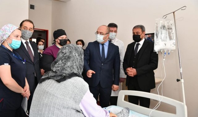 Balıkesir Valisi Şıldak Bandırma'da Ziyaret ve İncelemelerde Bulundu