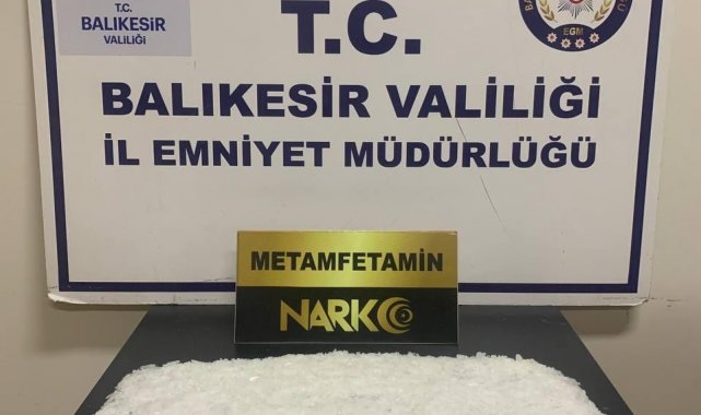 Balıkesir'de bin 237 gram uyuşturucu ele geçirildi