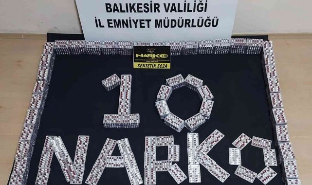 Balıkesir'de polisten 43 şahsa 'Huzur' operasyonu