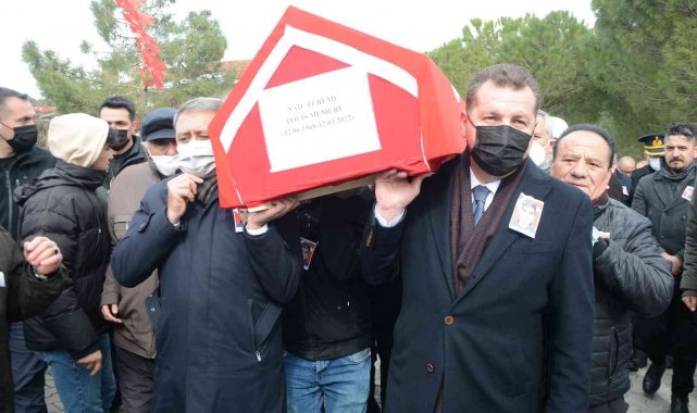 Balıkesir'de şehit polis son yolculuğuna uğurlandı