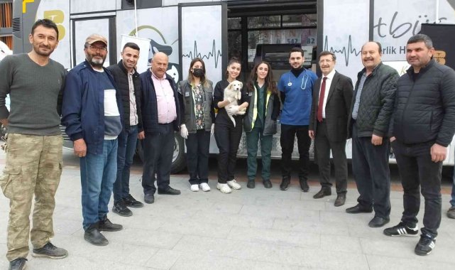 Balıkesir&#039;de sokak hayvanlarına VETBÜS şefkati