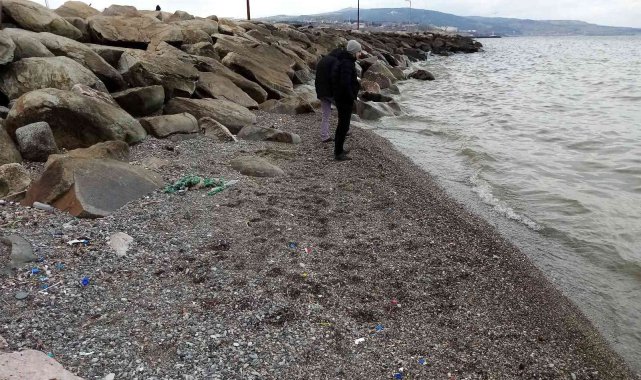 Bandırma'da iki aydır çekilen deniz eski haline gelmedi
