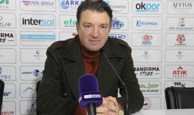 Bandırmaspor - Tuzlaspor maçın ardından