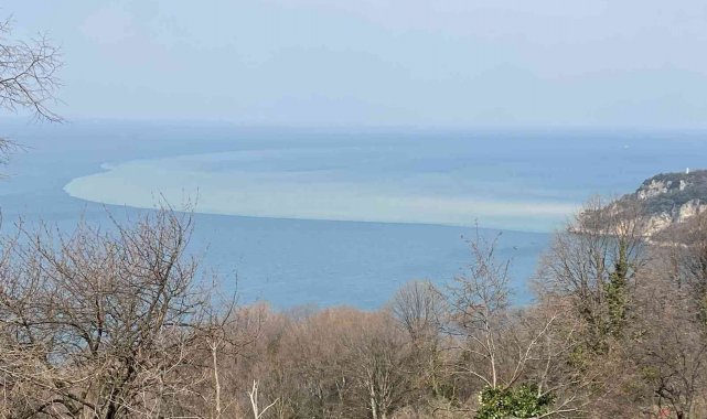 Bartın'da denizin rengi değişti