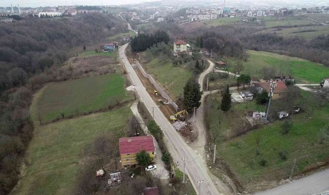Başiskele Ahmet Yesevi Caddesi dört şeritli hale gelecek