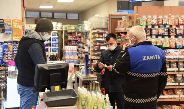 Başiskele'de zabıta ekipleri denetim yaptı