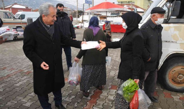 Başkan Akkaya'dan Dünya Kadınlar Günü'nde kadınlara hediye