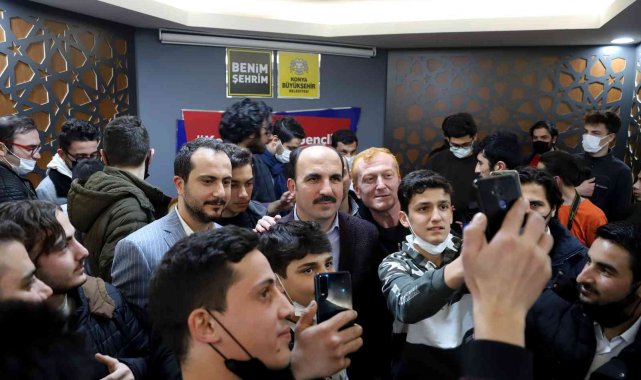 Başkan Altay çalışan gençlerle buluştu