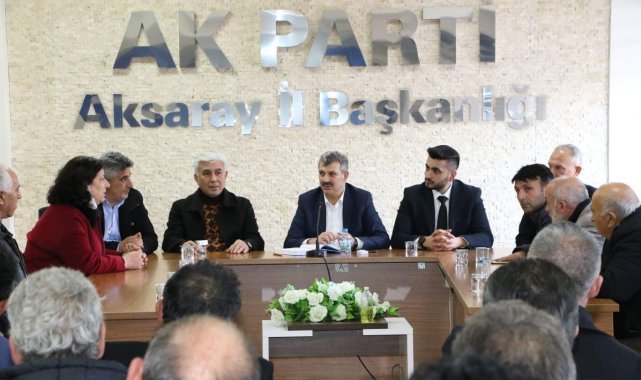 Başkan Altınsoy muhtarları dinledi