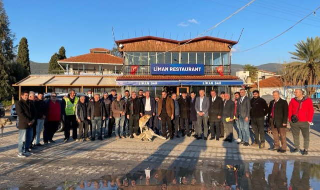 Başkan Atabay ve CHP heyeti Didim&#039;de balıkçılarla bir araya geldi
