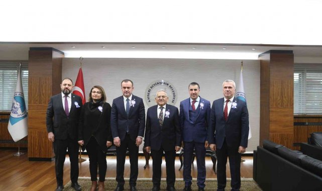 Başkan Büyükkılıç, KSMMMO yönetimini kabul etti