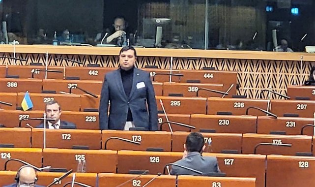 Başkan Çakın, Türk heyeti adına Avrupa Konseyinde Ukrayna savaşını anlattı