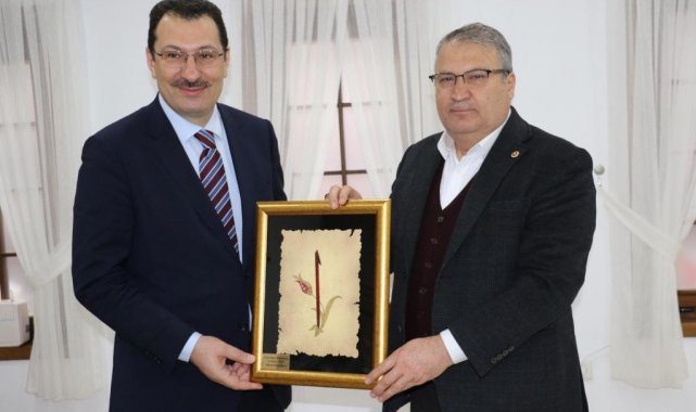 Başkan Çerçi AK Parti&#039;li Yavuz&#039;u ağırladı