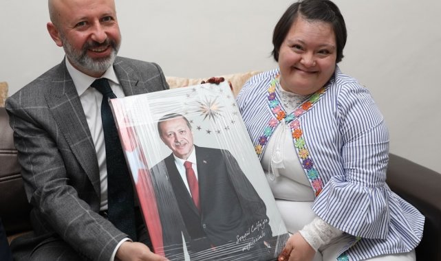 Başkan Çolakbayrakdar: "Down sendromluların her zaman farkında ve daima yanındayız"