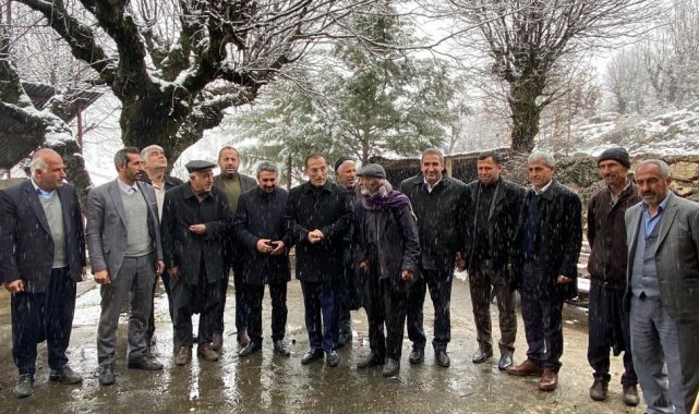 Başkan Dağtekin Ormaniçi köylüleriyle bir araya geldi