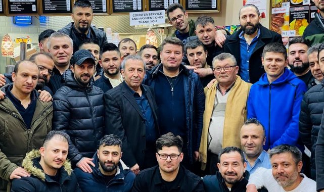 Başkan Dinçer, İngiltere'de Aksaraylılar ile bir araya geldi