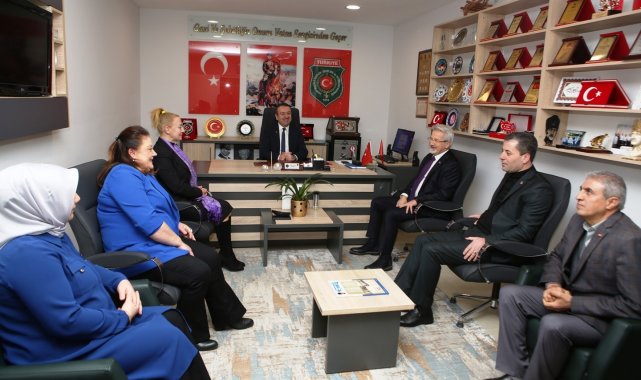 Başkan Erdem, şehit ve gazileri unutmadı