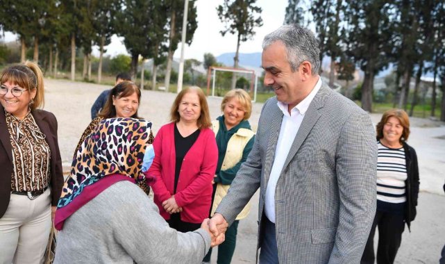 Başkan Esen, Karatepelilerin taleplerini dinledi