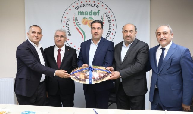 Başkan Güder'den MADEF'e istişare ziyareti