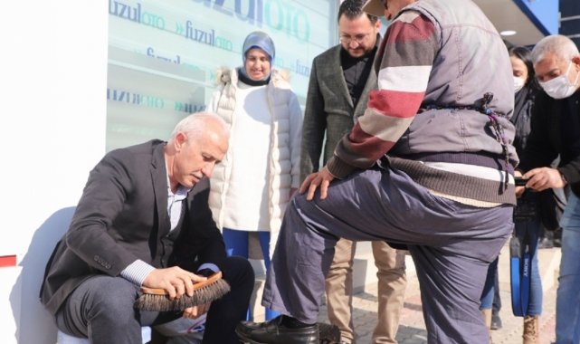 Başkan Gültak, esnafla bir araya geldi