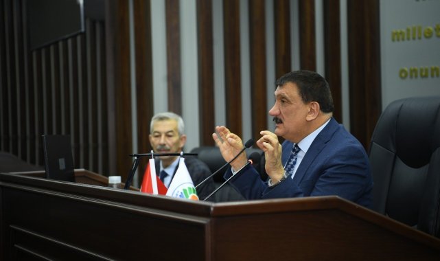 Başkan Gürkan, Arapgir heyetini kabul etti