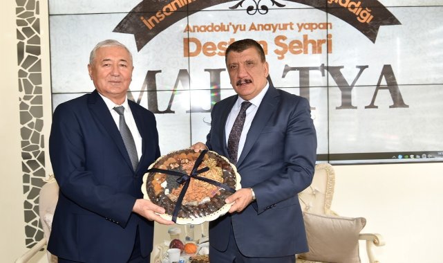 Başkan Gürkan, Kırgızistan heyetini kabul etti
