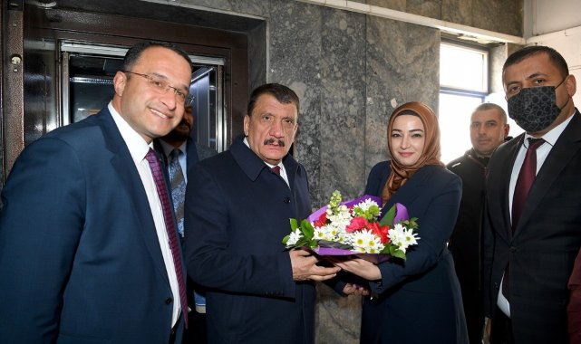 Başkan Gürkan&#039;dan &#039;&#039;hayırlı olsun&#039;&#039; ziyareti