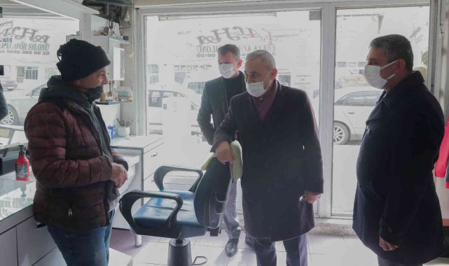 Başkan Işık'tan esnaf ziyareti