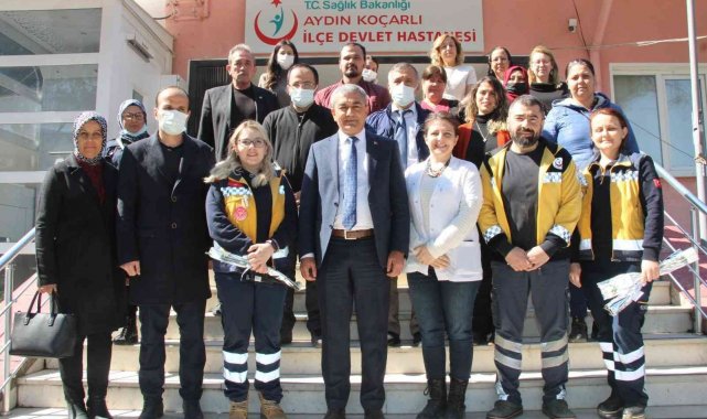 Başkan Kaplan sağlıkçıları unutmadı