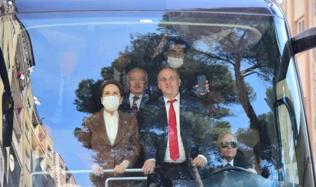 Başkan Kaya, İYİ Parti Genel Başkanı Akşener&#039;i ağırladı