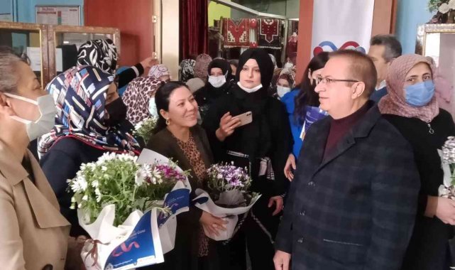 Başkan Kazgan kadınları unutmadı