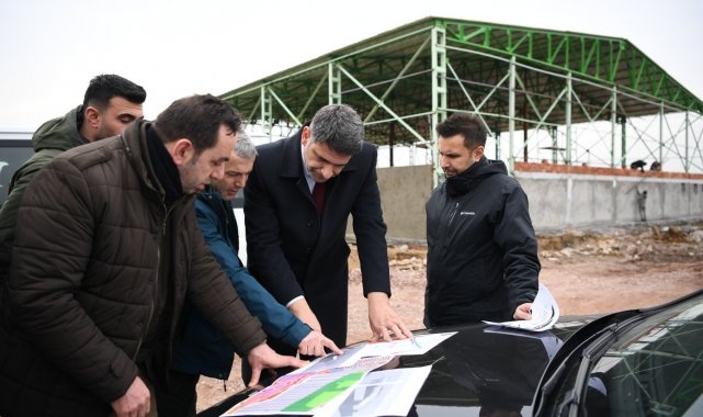 Başkan Kocaman, hizmet binasını yerinde inceledi