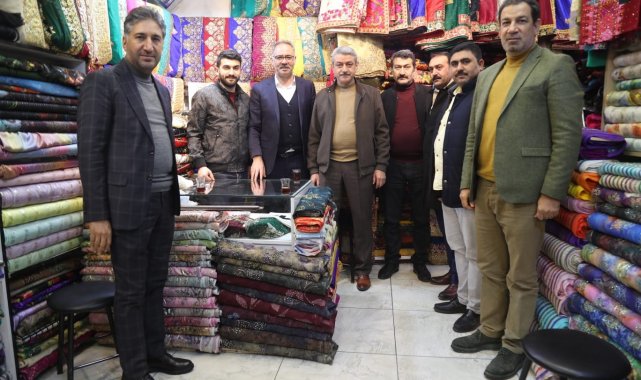 Başkan Kuş, esnafla bir araya geldi