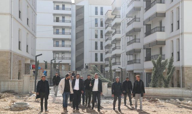 Başkan Kuş, kentsel dönüşüm alanını inceledi