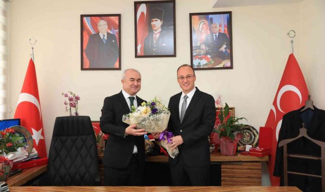 Başkan Örki&#039;den MHP İl Başkanı Garip&#039;e ziyaret