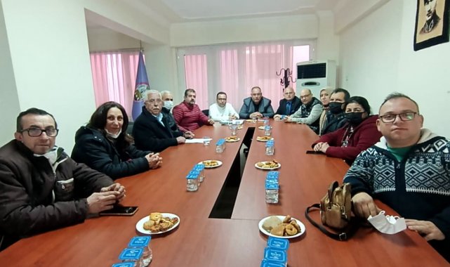 Başkan Özcan terzi esnafı ile bir araya geldi