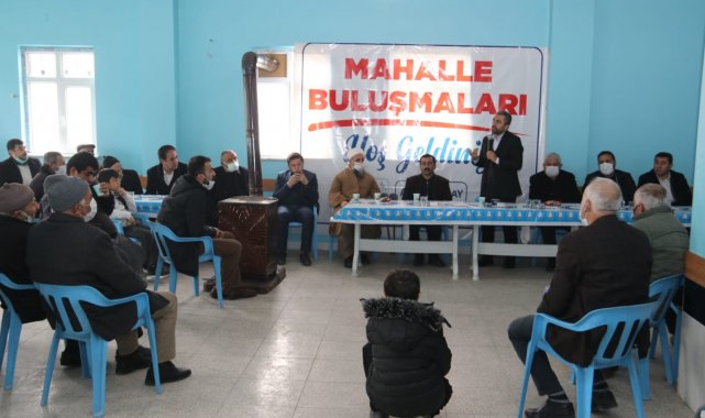 Başkan Say Şabaniye Mahalle sakinleriyle bir araya geldi