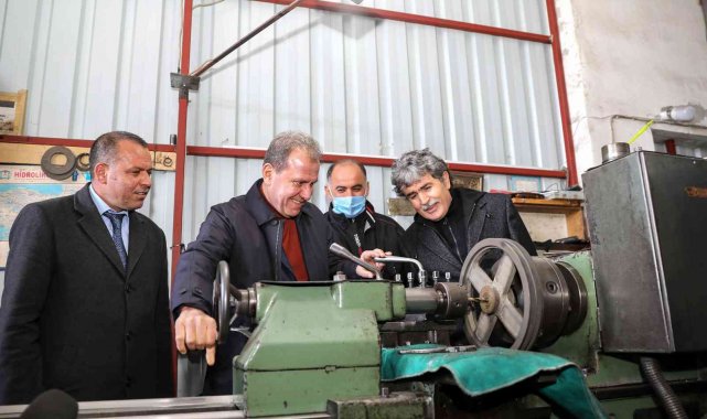 Başkan Seçer, Silifke'de esnafla buluştu